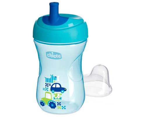 Training cup Chicco Advanced Cup 12m+ 266ml Turquoise