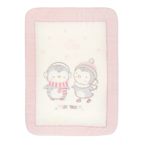 blanket-kikka-boo-110-140-love-pingus-pink